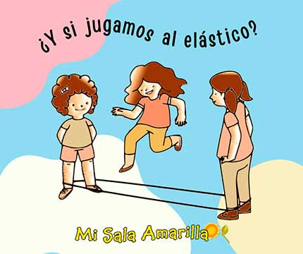 Cinta para juego del elástico