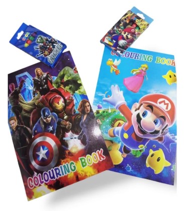 LIBRO DE COLOREAR LOS VENGADORES