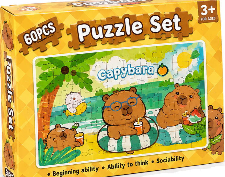 ROMPECABEZAS DE CAPIBARA 